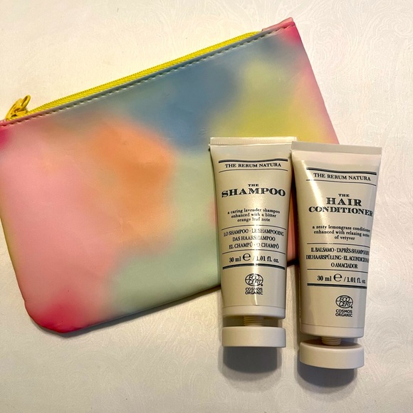 🌟HP🌟2/$20 The Rerum Natura Set The Shampoo & The Hair Conditioner Travel Set🍊 - Picture 1 of 6